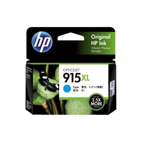 NEW HP 3YM19AA 915XL CYAN ORIGINAL INK CARTRIDGE.b