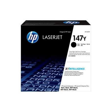 NEW W1470Y HP 147Y BLACK LASERJET TONER.b