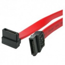 NEW STARTECH.COM SATA18RA1 18IN SATA TO RIGHT ANGLE SATA CABLE.b