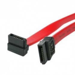 NEW STARTECH.COM SATA24RA1 24IN SATA TO RIGHT ANGLE SATA CABLE.b