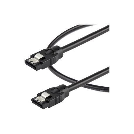 NEW STARTECH.COM SATRD30CM CABLE - 0.3 M ROUND SATA CABLE - 6GBS.b