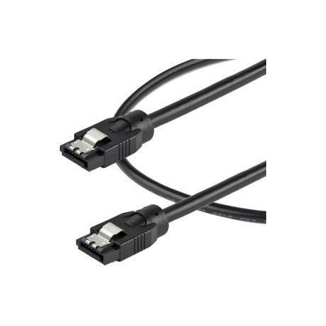 NEW STARTECH.COM SATRD60CM CABLE - 0.6 M ROUND SATA CABLE - 6GBS.b