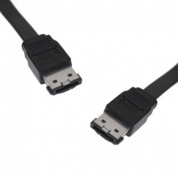 NEW SATA-E005 8WARE ESATA CABLE 0.5M (50CM) SUPPORTS SATA I & II.e