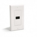 NEW STARTECH.COM HDMIPLATE SINGLE OUTLET FEMALE HDMI WALL PLATE WH.b