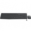 NEW 920-007937 26LT-CKBM-MK235 LOGITECH WIRELESS KEYBOARD & MOUSE COMBO MK235 BLACK USB RECEIVER FULL SIZE..d.