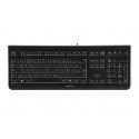 NEW MISC JK-0802EU-2 14KC1000 CHERRY KC 1000 QUIET ALL ROUNDER KEYBOARD USB BLACK (JK-0800) - STANDARD QWERTY LAYOUT (PIC DIFF