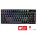 NEW ROG AZOTH/PBT/BLK (SNOW SWITCH) ASUS ROG AZOTH/NXSW/PBT (SNOW SWITCH)GAMING KEYBOARD OLED DISPLAY NX SNOW SWITCH 75 KEYS T