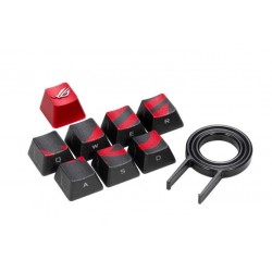 NEW ROG KEYCAP SET ASUS AC02 ROG GAMING KEYCAP SET PREMIUM TEXTURED SIDE-LIT DESIGN FOR FPS/MOBA KEYS.e