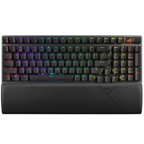 NEW ROG STRIX SCOPE II 96 WL (SNOW SWITCH) ASUS ROG STRIX SCOPE II 96 WL SNOW SWITCH WIRELESS GAMING MECHANICAL KEYBOARD TRI-M