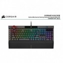 NEW CH-912A01A-NA CORSAIR K100 RGB CHERRY CORSAIR OPX SWITCH AXON 44-ZONE RGB PBT DOUBLE-SHOT KEYCAPS BLACKMECHANICAL GAMING K
