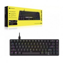 NEW CH-91A401A-NA CORSAIR K65 PRO MINI 65% OPX RGB OPTICAL-MECHANICAL BACKLIT RGB LED CORSAIR OPX ICUE PBT DSBLACK ULTRA COMPA