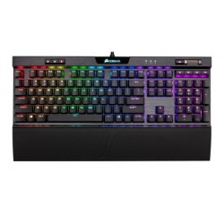 NEW CH-9109018-NA CORSAIR K70 MK.2 RGB GAMING??? RAPIDFIRE LOW PROFILE KEYS MX SPEED.USB PASS-THROUGH PORT BACKLIT RGB LED MEC