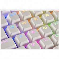 NEW CH-9000234-WW CORSAIR GAMING PBT DOUBLE-SHOT KEYCAPS FULL 104/105-KEYSET - WHITE.e