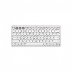 NEW 920-011753 LOGITECH PEBBLE KEYS 2 K380S SLIM MINIMALIST BLUETOOTH?? WIRELESS KEYBOARD WITH CUSTOMIZABLE KEYS (GRAPHITE).e