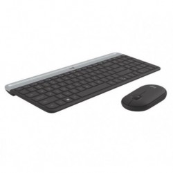 NEW 920-009182 LOGITECH MK470 SLIM WIRELESS KEYBOARD MOUSE COMBO NANO RECEIVER 1 YR WARRANTY.e