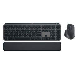 NEW 920-011605 LOGITECH MX KEYS S COMBO PERFORMANCE COMBO: MX MASTER 3S MX KEYS S & MX PALM REST 8000 DPI (GRAPHITE).e