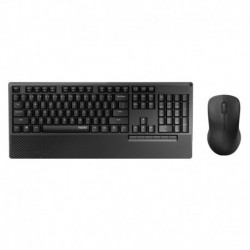 NEW RAPOO X1960 WIRELESS MOUSE AND KEYBOARD COMBO WITH PALM RES -1000DPI WIRELESS 2.4G 10M RANGE SPILL RESISTANT PLUG-AND-PLAY