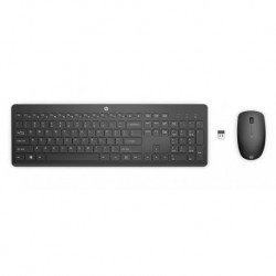 NEW 18H24AA HP 230 WIRELESS KEYBOARD & MOUSE COMBO 12 FUNCTION KEYS CHICLET COMFORTABLE LOW NOISE 1600DPI MOUSE LIGHT WEIGHT L