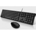 NEW 286J4AA HP 225 USB WIRED KEYBOARD MOUSE COMBO FOR BUSINESS - FULL-SIZED USB 3.0 TYPE-A COMFOTABLE RELIABLE ERGONOMIC PLUG