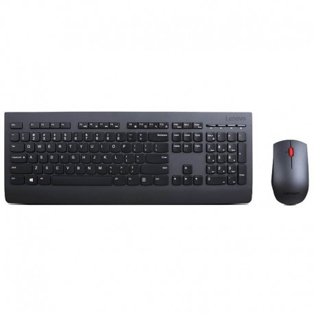 NEW 4X30H56796 LENOVO PROFESSIONAL WIRELESS KEYBOARD & MOUSE COMBO STYLISH FULL-SIZE SLIM 3-ZONE WITH NUMBER PAD QUIER PREMIUM