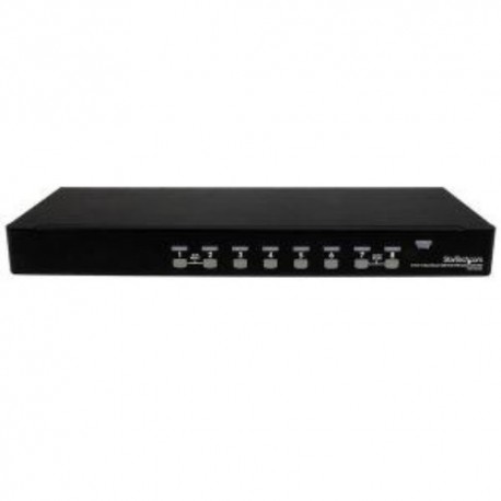 NEW STARTECH.COM SV831DUSB 8 PORT 1U RACKMOUNT USB PS/2 KVM SWITCH.b