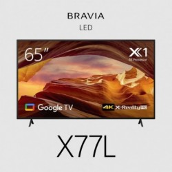 NEW FWD65X77L 13FWD65X77L SONY BRAVIA X77L TV 65 INCH ENTRY 4K (3840 X 2160) 450-CD/M2 BRIGHTNESS HDR10 HLG ANDROID TV GOOGLE