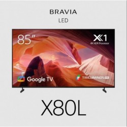 NEW FWD85X80L 13FWD85X80L SONY BRAVIA X80L TV 85 INCH ENTRY 4K (3840 X 2160) 17/7 450-CD/M2 HDR10 HLG DOLBY VISION MOTIONFLOW
