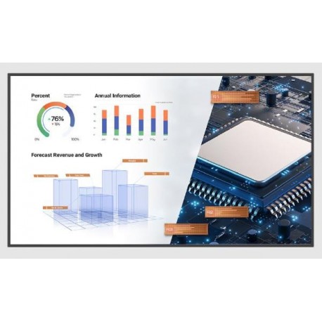 NEW 9H.F7GPT.RP2 13BQ-ST4302S BENQ ST4302S PRO SMART SIGNAGE 43 INCH UHD/ 400NITS/ 18/7 OPERATION/ ANDROID 8/ X-SIGN INCLUDED/