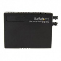 NEW STARTECH.COM MCM110ST2 MM FIBER ETHERNET MEDIA CONVERTER ST 2KM.b