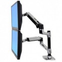 NEW ERGOTRON 45-248-026 LX DUAL LCD VERTICAL STACKING ARM ALM.b