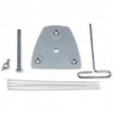 NEW ERGOTRON 98-035 KIT LX DUAL ARM GROMMET MOUNT ACCESSORY.b