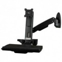 NEW STARTECH.COM WALLSTS1 SIT STAND DESK - WALL MOUNT ONE MONITOR.b