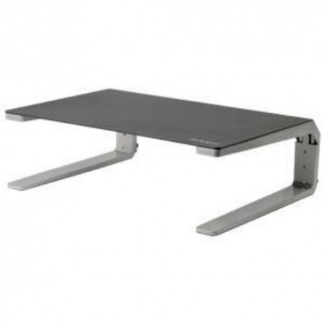 NEW STARTECH.COM MONSTND MONITOR RISER STEEL/ALUMINUM ADJUSTABLE.b