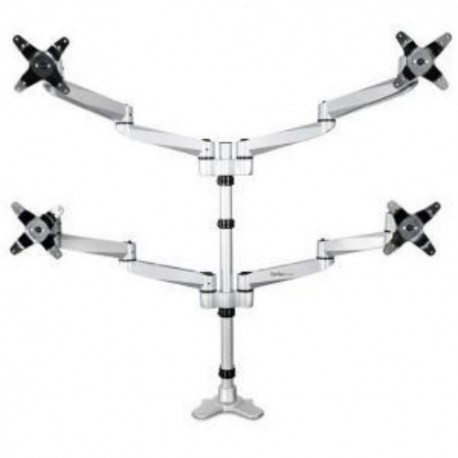 NEW STARTECH.COM ARMQUADPS MONITOR MOUNT - QUAD MONITOR DESK MOUNT.b