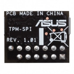 NEW ASUS TPM-SPI TPM CHIP IMPROVE YOUR COMPUTER'S SECURITY. 14-1 PIN AND SPI INTERFACE NUVOTON NPCT750 COMPLIANT WITH TCG SPEC