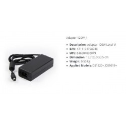 NEW ADAPTER 120W_1 29SADAPTER120W_1 SYNOLOGY SPARE PART AC ADAPTER 120W LEVEL VI FOR DS1520 plusDS1019 plusDS1522 plus .d.