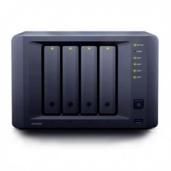 NEW DVA3221 29S-DVA3221 SYNOLOGY NVR DVA3221 - 4 BAY NVR WITH AN INTEL ATOM C3538 NVIDIA GEFORCE GTX 1650 4GB RAMplus8 LICENSE