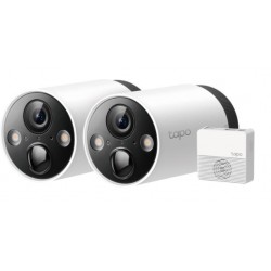 NEW TP-LINK TAPO C420S2 4MP SMART WIRE-FREE SECURITY CAMERA SYSTEM 2-CAMERA SYSTEM2K QHD1080PNIGHT VISIONTWO-WAY AUDIO.e
