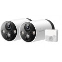 NEW TP-LINK TAPO C420S2 4MP SMART WIRE-FREE SECURITY CAMERA SYSTEM 2-CAMERA SYSTEM2K QHD1080PNIGHT VISIONTWO-WAY AUDIO.e