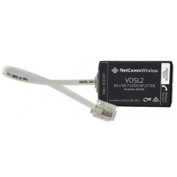 NEW EM1690B 16EM1690 NETCOMM EM1690B VDSL/ADSL2 plusIN-LINE SPLITTER/FILTER AUSTRALIAN CERTIFIED USED BY NBN.d.