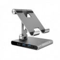NEW JTS224 15A-JTS224 J5CREATE JTS224 MULTI-ANGLE STAND DOCKING STATION FOR IPAD SAMSUNG TABLET SURFACE PRO 8 (USB-C TO 4K HDM