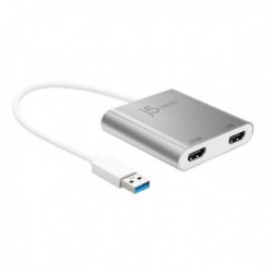 NEW JUA365 15A-JUA365 J5CREATE JUA365 USB 3.0 TO 4K & 2K DUAL HDMI MULTI-MONITOR ADAPTER.d.