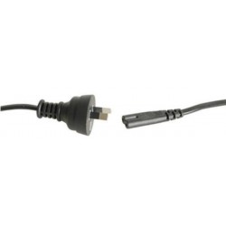 NEW MISC PS4115 15PS4115-PROJ 2PIN FIG 8 MAINS PLUG TO IEC C7 FEMALE -1.8M - FIGURE 8.d.
