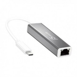NEW JCE133G 28UC-JCE133G J5CREATE JCE133G USB-C TO GIGABIT ETHERNET ADAPTOR (USB TYPE-C TO RJ-45).d.
