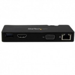 NEW STARTECH.COM USB3SMDOCKHV USB 3.0 LAPTOP MINI DOCKING STATION.b
