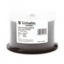 NEW 95079 VERBATIM DVD-R 4.7GB 50PK WHITE WIDE INKJET 16X.e
