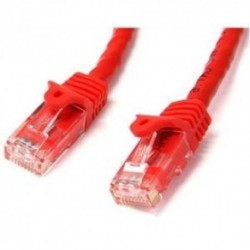 NEW STARTECH.COM N6PATC2MRD 2M RED SNAGLESS UTP CAT6 PATCH CABLE.b