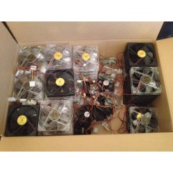 NEW GENERIC 12x12FANS ONE ONLY OF 120X120 CASE FAN WITH LED LIGHTS LOW NOISY DESIGN...