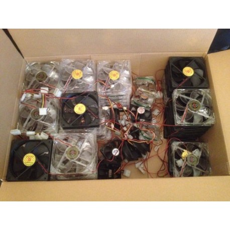 NEW GENERIC 12x12FANS ONE ONLY OF 120X120 CASE FAN WITH LED LIGHTS LOW NOISY DESIGN...