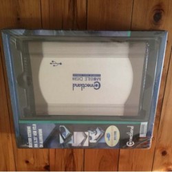NEW CONNECTLAND BE-USB2-SNT-2512 5.25" IDE CD/DVD DRIVE ENCLOSURE ALUMINIUM...